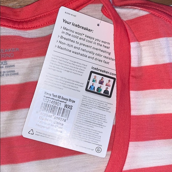 Icebreaker Merino Wool Tech Short Sleeve Shirt XS - Picture 4 of 8